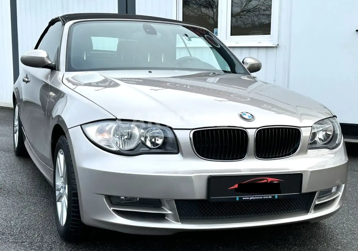 Left hand drive BMW 1 SERIES 118 Convertible 118i 